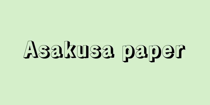 Asakusa paper