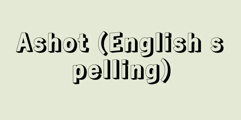 Ashot (English spelling)