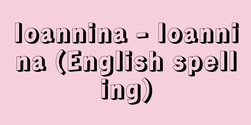 Ioannina - Ioannina (English spelling)