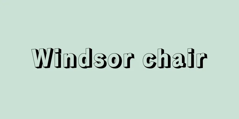 Windsor chair