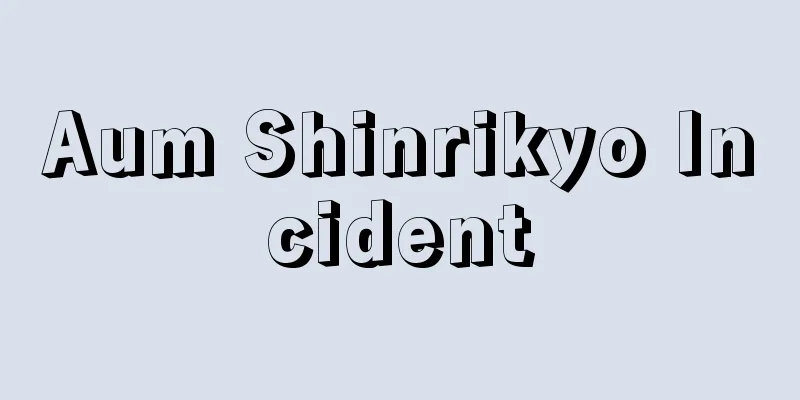 Aum Shinrikyo Incident