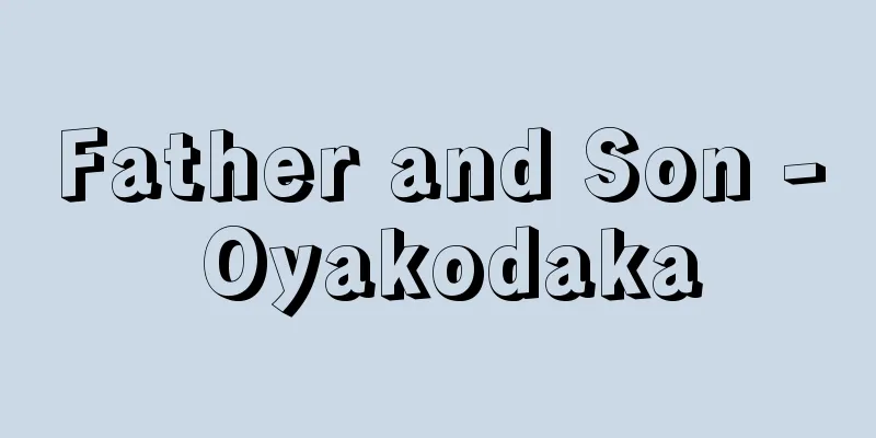 Father and Son - Oyakodaka