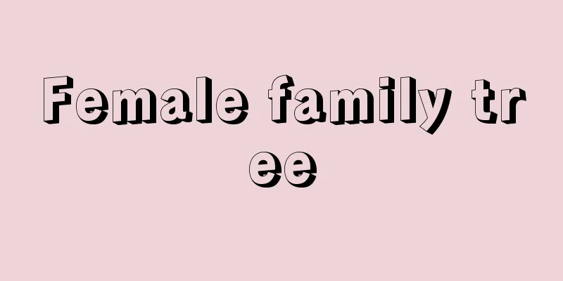 Female family tree