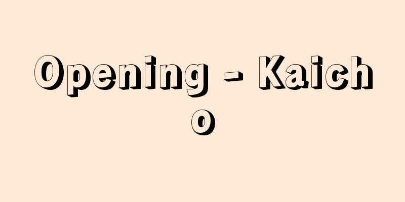 Opening - Kaicho