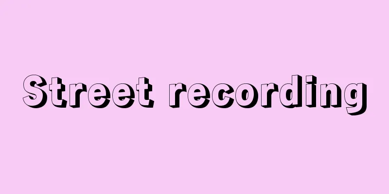 Street recording