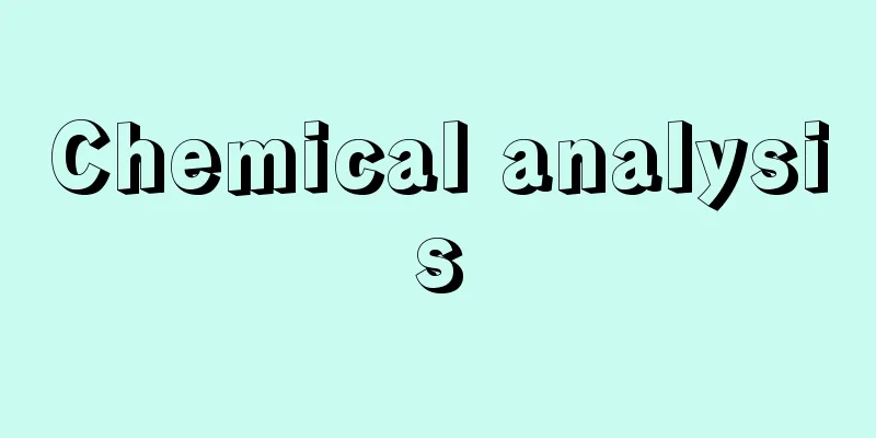 Chemical analysis