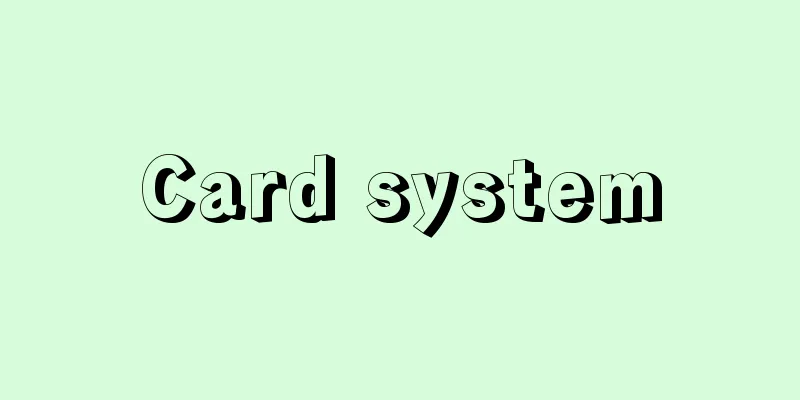Card system