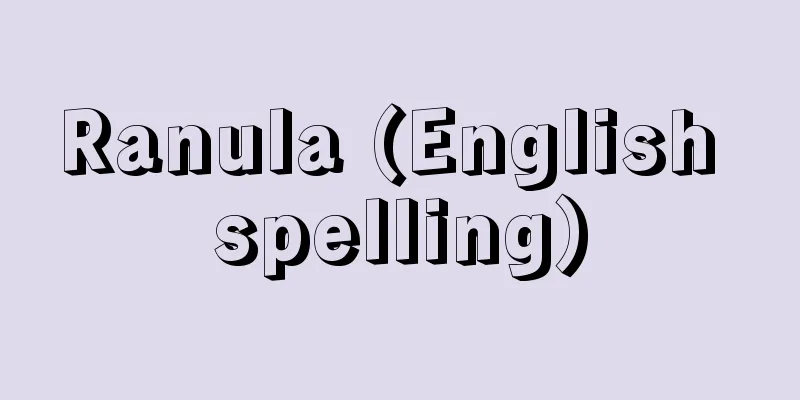 Ranula (English spelling)