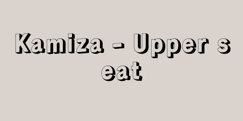 Kamiza - Upper seat