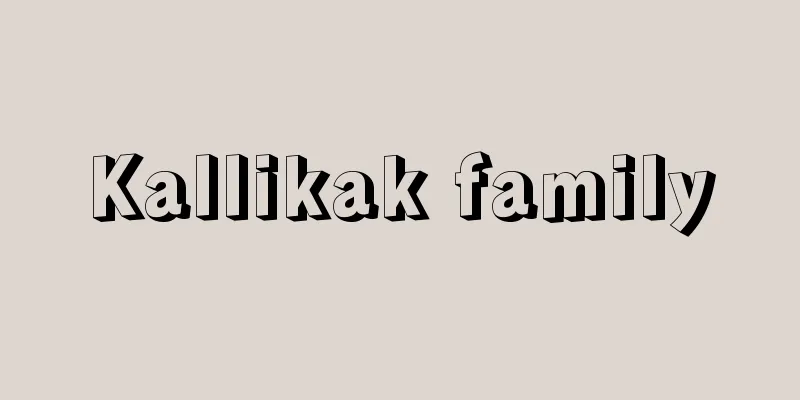 Kallikak family
