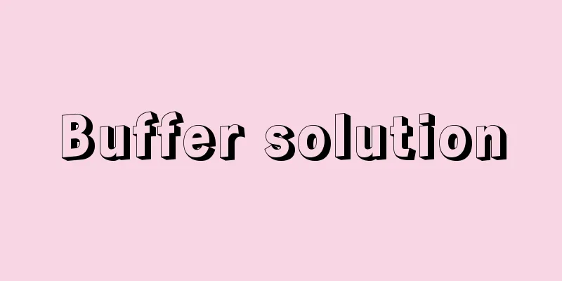 Buffer solution