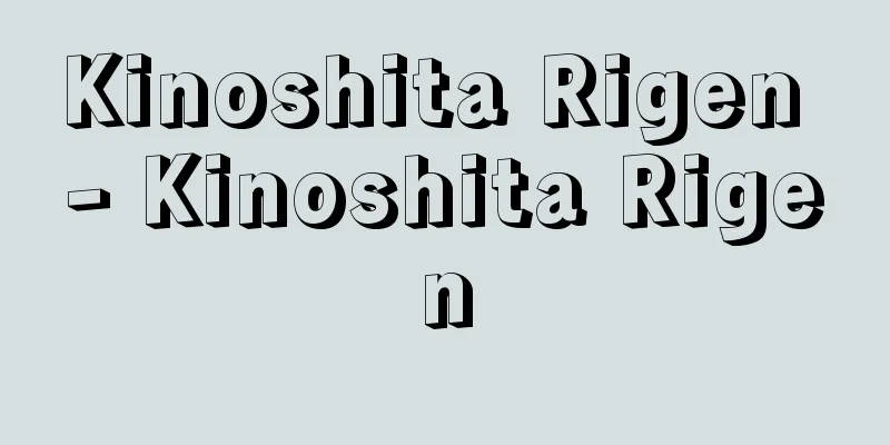 Kinoshita Rigen - Kinoshita Rigen