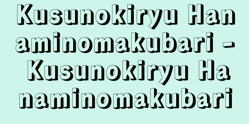 Kusunokiryu Hanaminomakubari - Kusunokiryu Hanaminomakubari