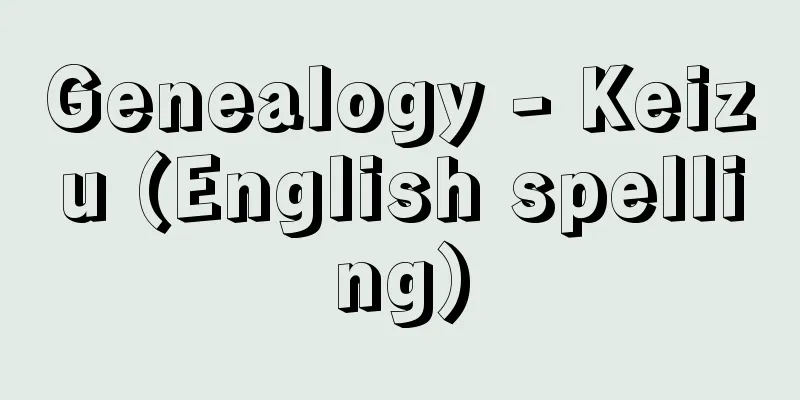 Genealogy - Keizu (English spelling)