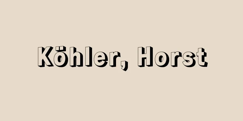 Köhler, Horst