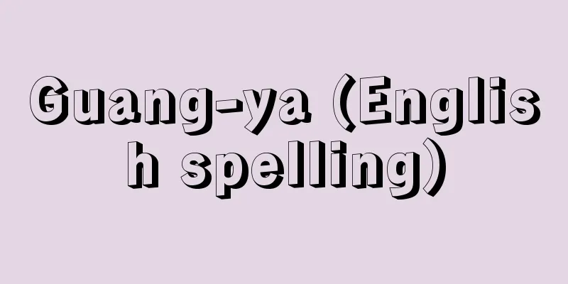 Guang-ya (English spelling)