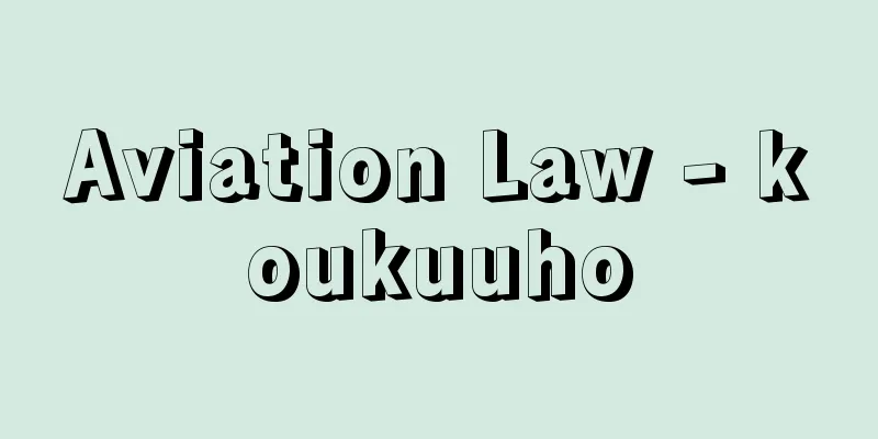 Aviation Law - koukuuho