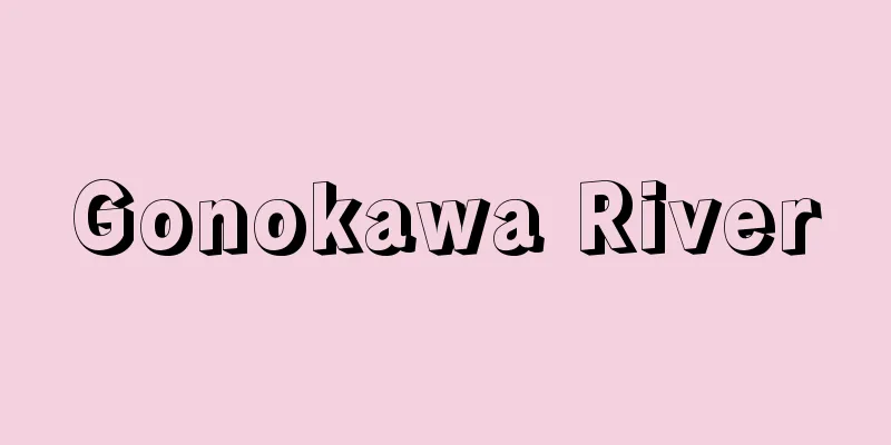 Gonokawa River