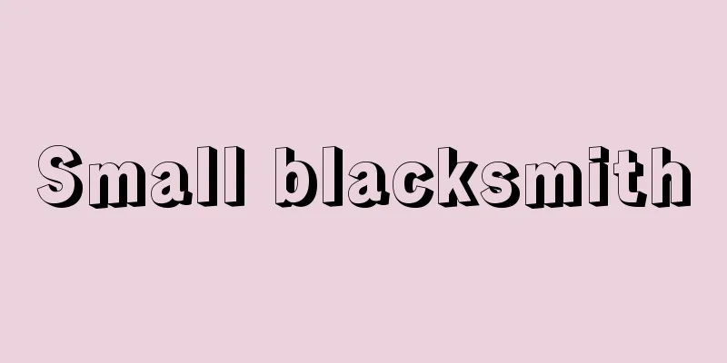 Small blacksmith