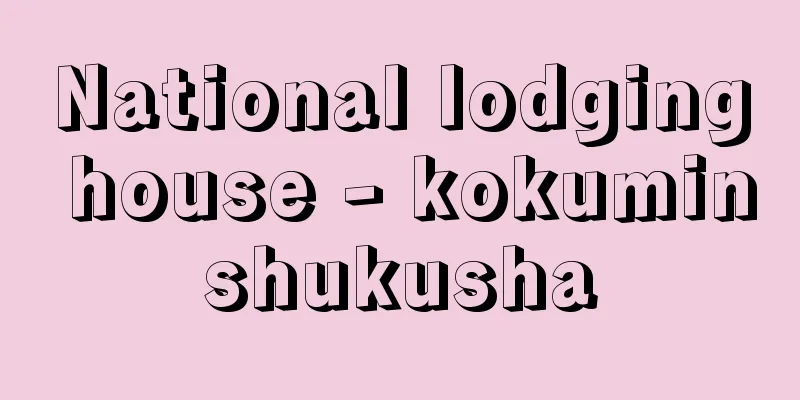 National lodging house - kokuminshukusha