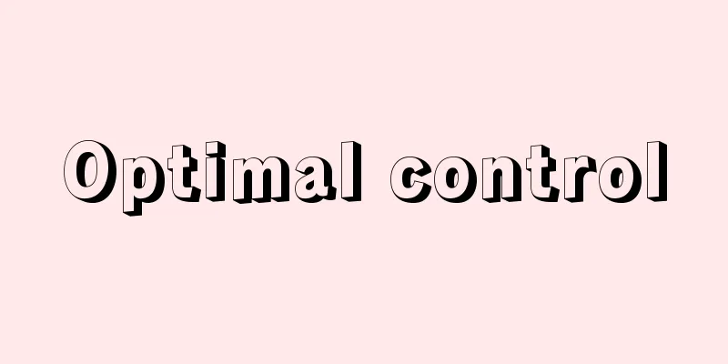 Optimal control