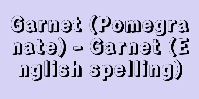 Garnet (Pomegranate) - Garnet (English spelling)