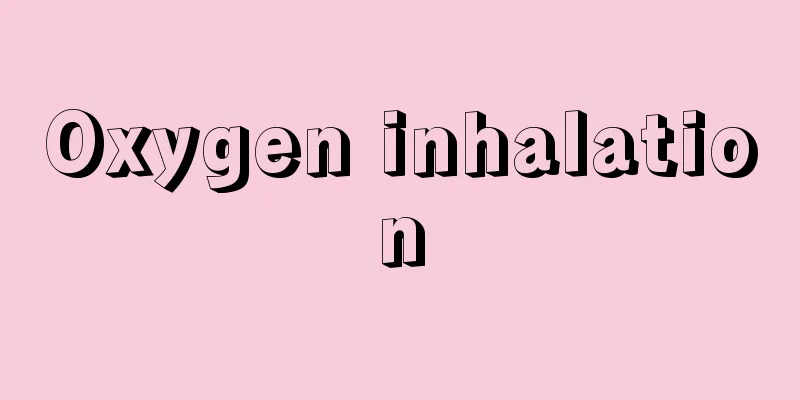 Oxygen inhalation