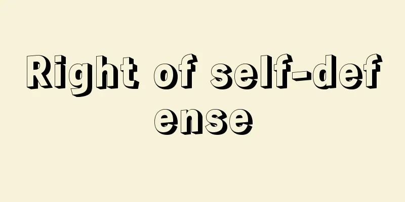 Right of self-defense