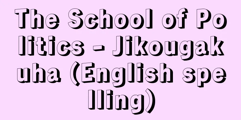 The School of Politics - Jikougakuha (English spelling)