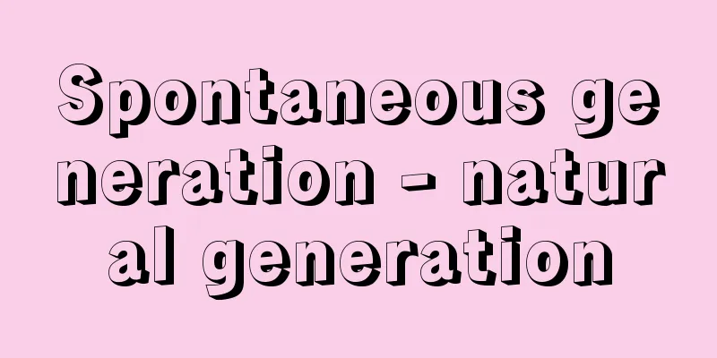 Spontaneous generation - natural generation