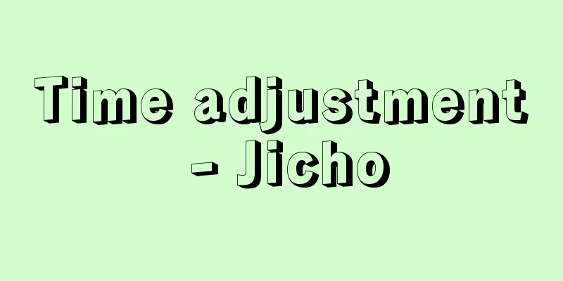 Time adjustment - Jicho
