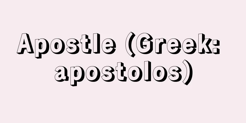 Apostle (Greek: apostolos)