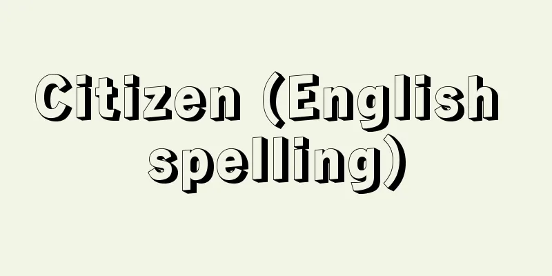Citizen (English spelling)