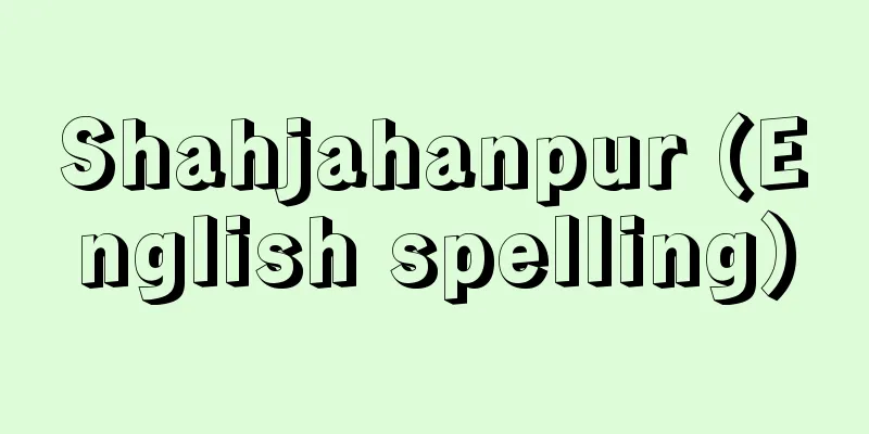 Shahjahanpur (English spelling)