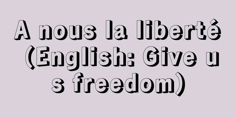 A nous la liberté (English: Give us freedom)