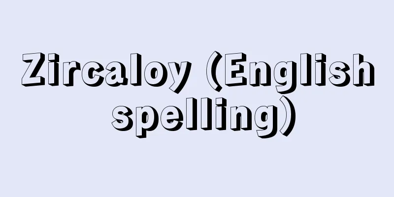 Zircaloy (English spelling)