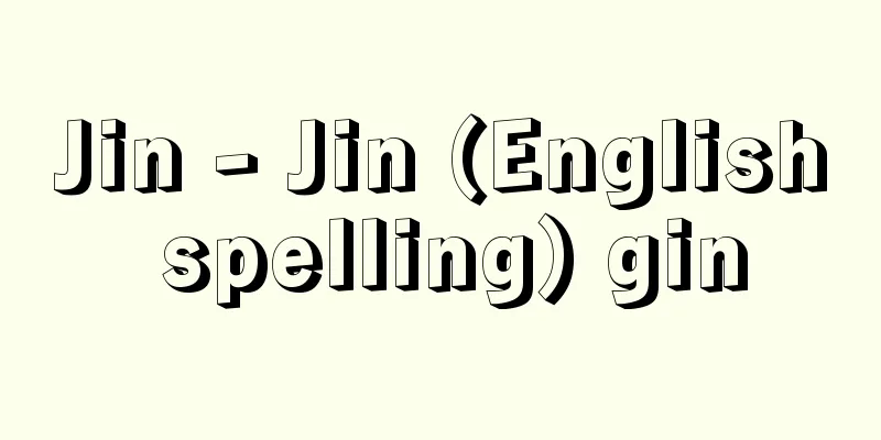 Jin - Jin (English spelling) gin