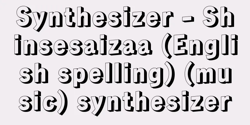 Synthesizer - Shinsesaizaa (English spelling) (music) synthesizer