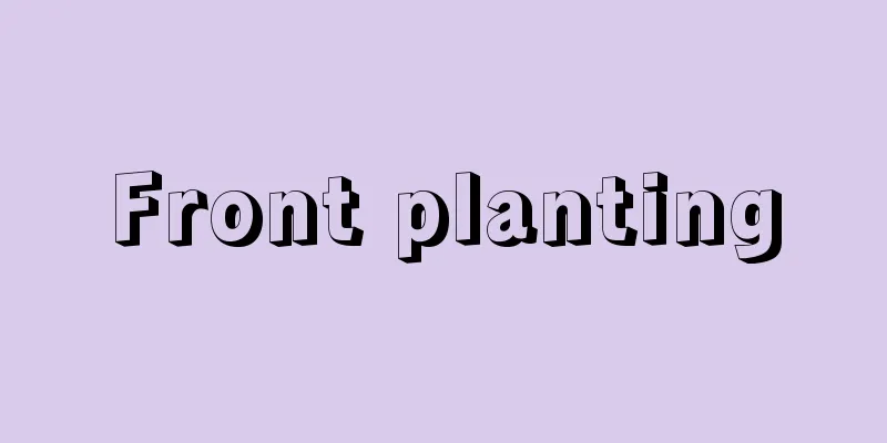 Front planting