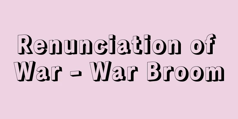 Renunciation of War - War Broom