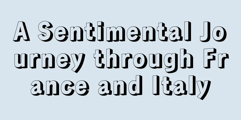 A Sentimental Journey through France and Italy