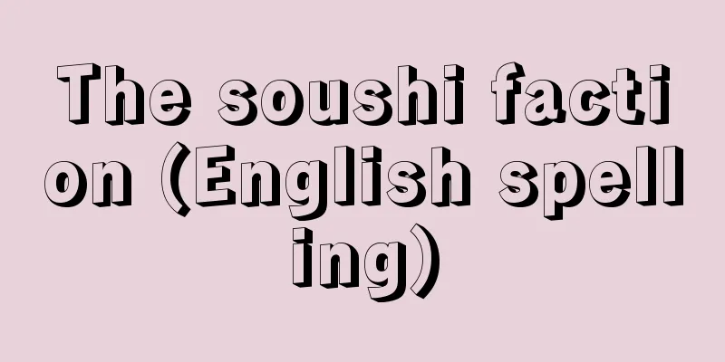 The soushi faction (English spelling)