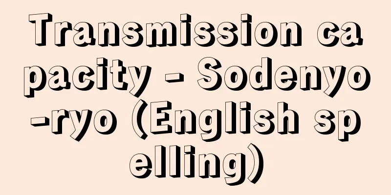 Transmission capacity - Sodenyo-ryo (English spelling)