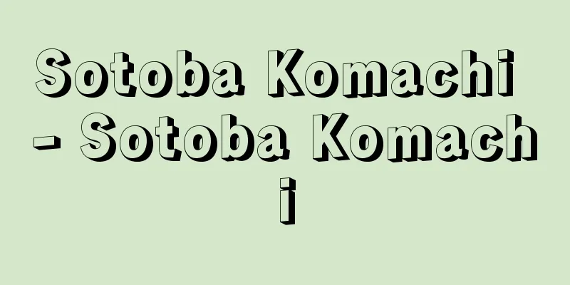 Sotoba Komachi - Sotoba Komachi