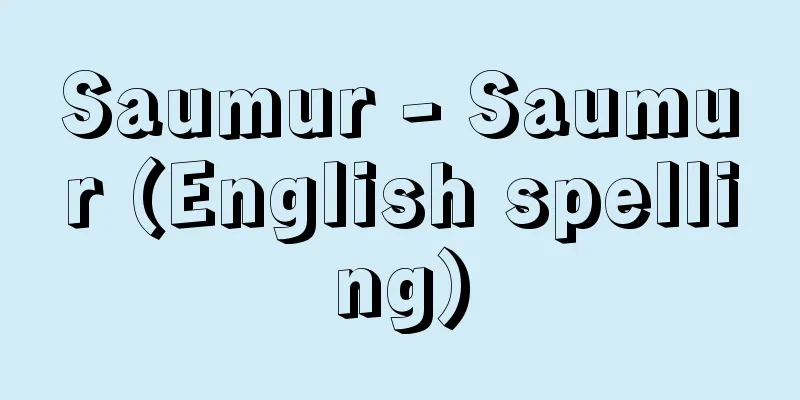 Saumur - Saumur (English spelling)