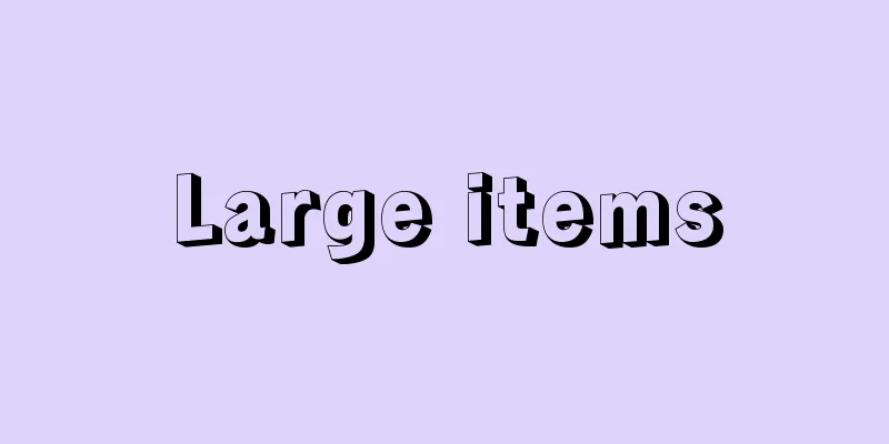 Large items
