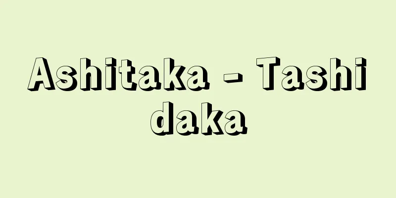 Ashitaka - Tashidaka
