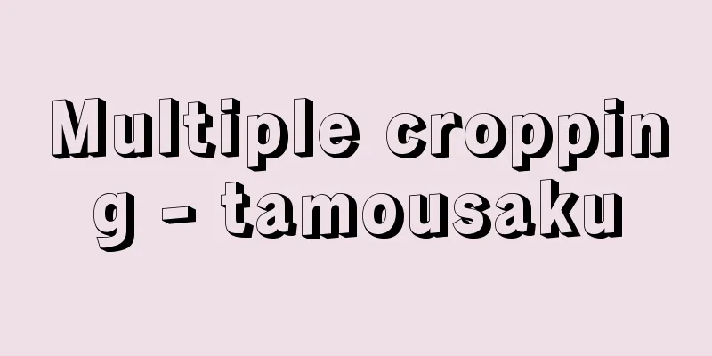 Multiple cropping - tamousaku