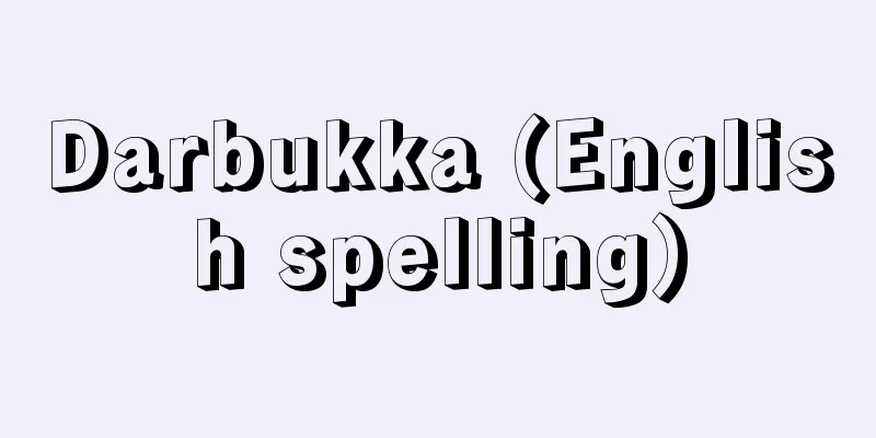 Darbukka (English spelling)