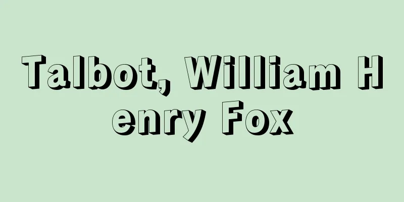 Talbot, William Henry Fox